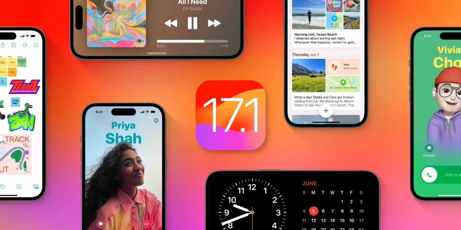 Apple releases iOS 17.1 with AirDrop, StandBy, and Music features plus 7 bug fixes